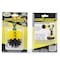 Drill Brush Power Scrubber By Useful Products 5 in W 5 in L Brush, Yellow Mini-DB-YB - alternate 1